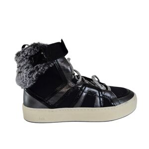 P448 Black Winter Women's High-Top Sneakers 7
